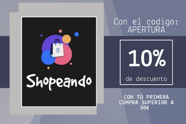 Código descuento "APERTURA"