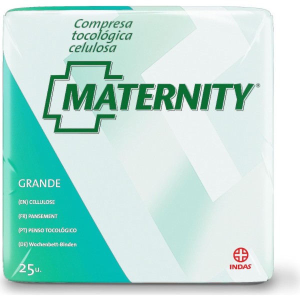 Indas Compresas Maternity Celulosa 25 Uds